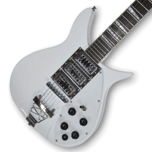 Custom Made 325 Style White 6 Strings Electric Guitar