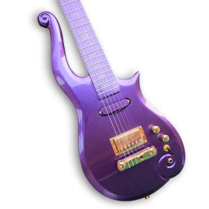 Custom Made Prince Style Metallic Purple Cloud Electric Guitar