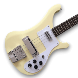 Custom Made 4001CS Chris Squire Cream White Color 4 Strings Electric Bass