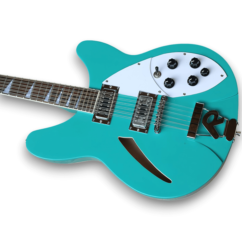 Custom Made 360 Tiffany Blue 12 String Electric Guitar