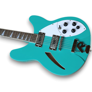 Custom Made 360 Tiffany Blue 12 String Electric Guitar