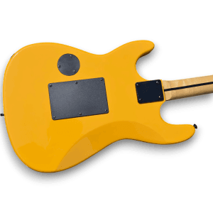 Custom Made The Yellow Tiger Electric Guitar - Image 5