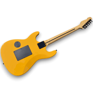 Custom Made The Yellow Tiger Electric Guitar - Image 4