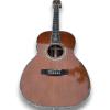 Custom Made Acoustic D45 Guitar Fishman Pickup Natural Wood Color with Abalone Binding and Inlay