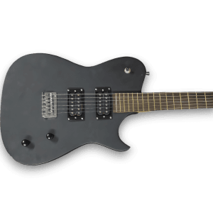 Custom Made Matt Black Electric Guitar