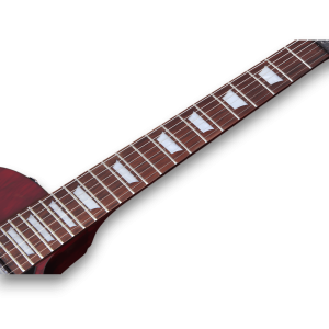 Custom Made Matt Finish LP Style Red Electric Guitar - Image 5