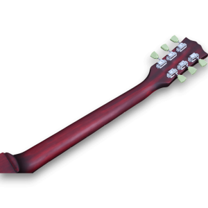 Custom Made Matt Finish LP Style Red Electric Guitar - Image 7