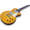 Custom Made Tiger Maple Top LP Style Trans Yellow Electric Guitar