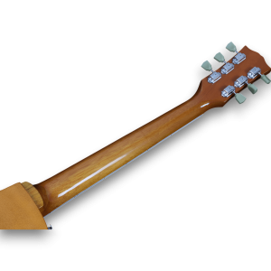 Custom Made Tiger Maple Top LP Style Trans Yellow Electric Guitar - Image 6