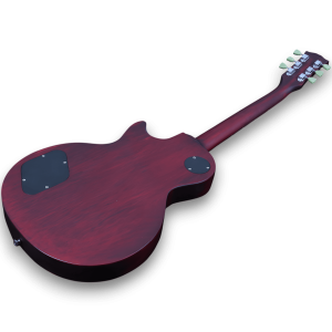 Custom Made Matt Finish LP Style Red Electric Guitar - Image 6