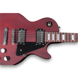 Custom Made Matt Finish LP Style Red Electric Guitar - Image 2
