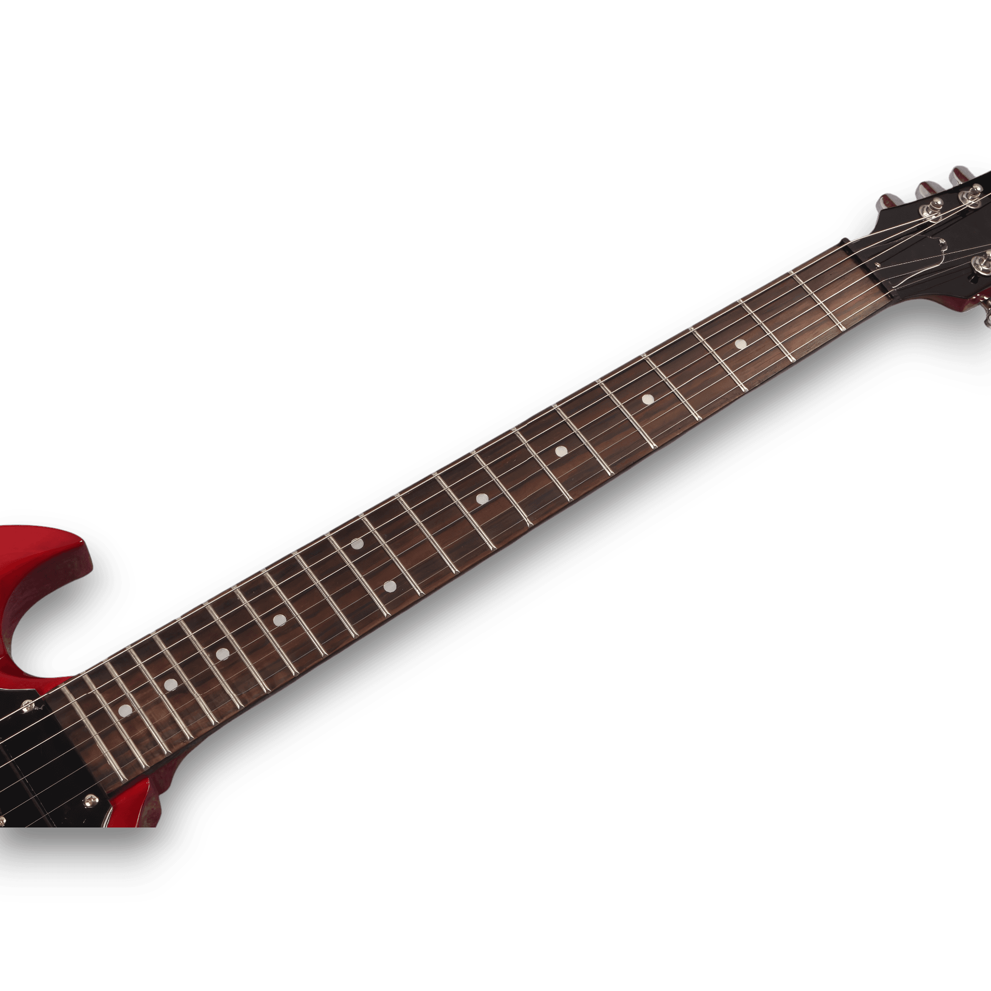 Custom Made SG Red with P90 Pickup Electric Guitar - Image 4