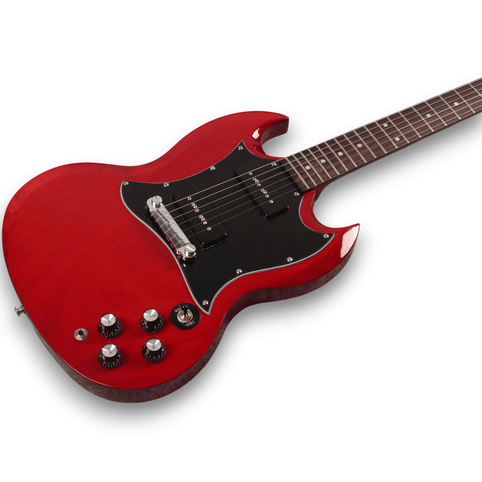 Custom Made SG Red with P90 Pickup Electric Guitar