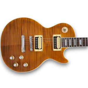 Custom Made Maple Top Wood Standard Sunburst Electric Guitar