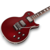 Custom Made Ruby Red Metallic Finish LP Style Electric Guitar