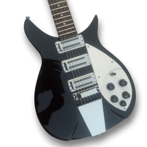 Custom Made Black 325 Style 6 Strings Electric Guitar