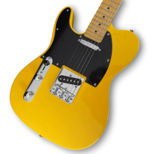 Custom Made Left Handed Neck Butterscotch Blonde Tele Style Electric Guitar