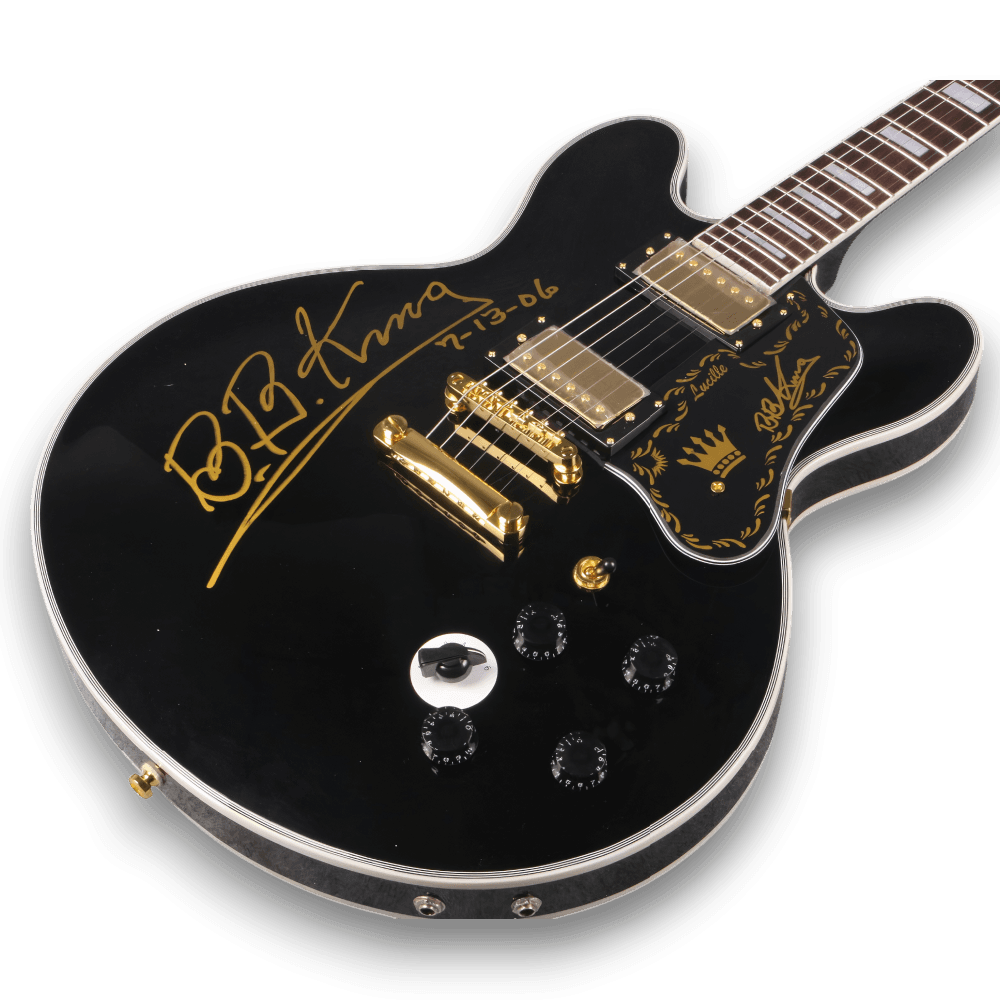 Custom Made Black B.B. King Style Lucille 6 Strings Electric Guitar