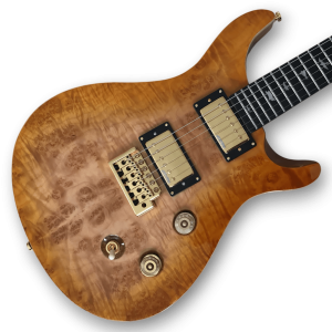 Custom Made Maple Burl Topwood 6 Strings Electric Guitar
