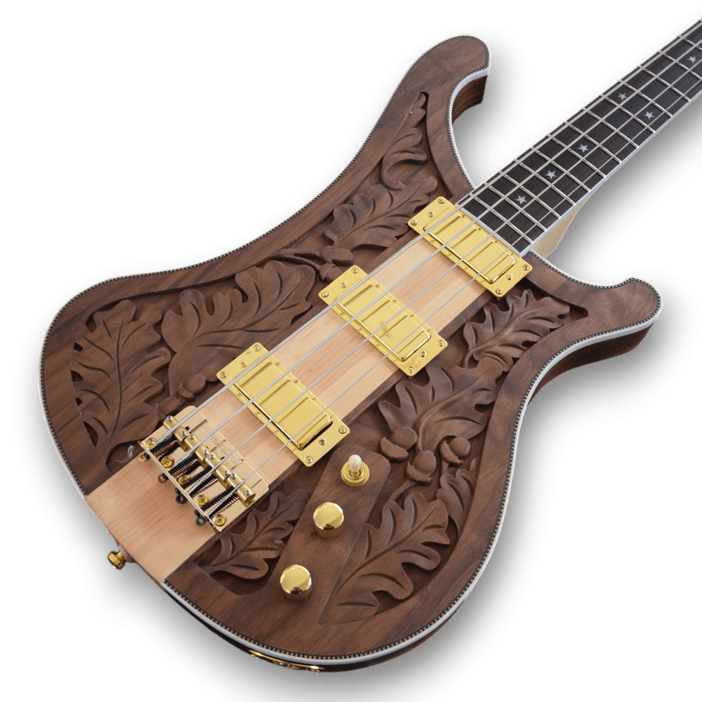 Custom Made 4004LK Style Neck-Through-Body  Lemmy Kilmister Electric Bass
