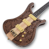 Custom Made 4004LK Style Neck-Through-Body  Lemmy Kilmister Electric Bass