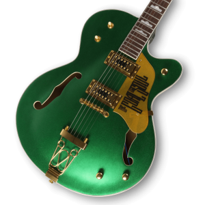 Custom Made Green G6136I Bono Irish Falcon Style 6 Strings Electric Guitar