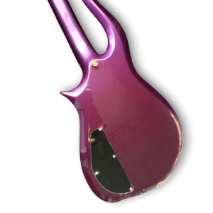 Custom Made Prince Style Metallic Purple Cloud Guitar - Image 5