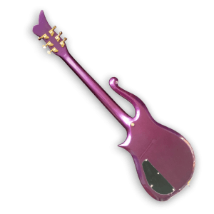 Custom Made Prince Style Metallic Purple Cloud Guitar - Image 4