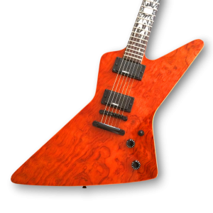 Custom Made Explorer James Hetfield Style Orange Electric Guitar