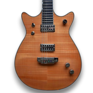 Custom Made G6131 Flame Maple Top Malcolm Young Style 6 Strings Electric Guitar
