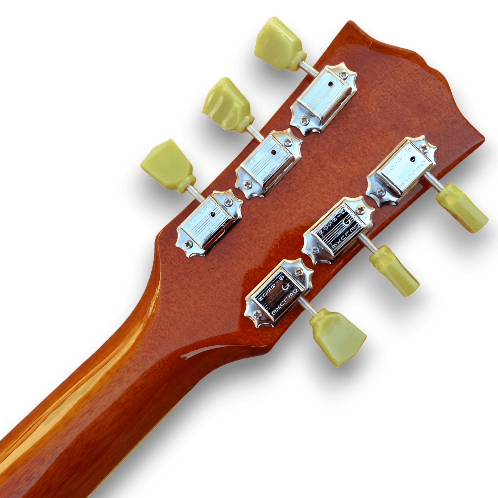 Custom Made Left Handed Midnight Sunset LP Style Flame Maple Top Electric Guitar - Image 5
