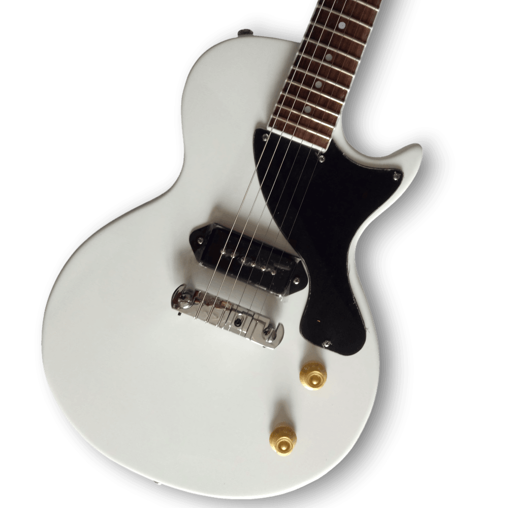 Custom Made Billie Armstrong P90 White Electric Guitar