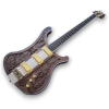 Custom Made Engrave Carved Lemmy Kilmister Style 4004LK Electric Bass