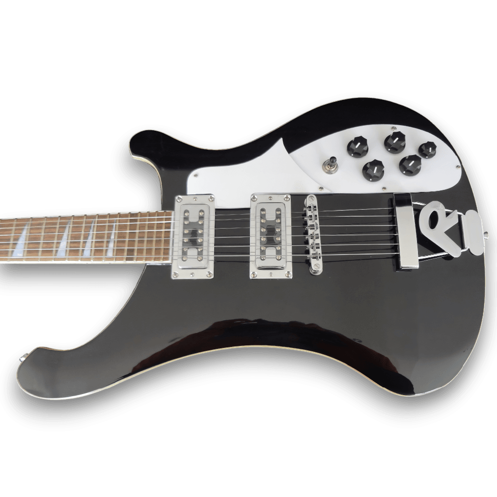 Custom Made Black Beauty 481 Style Color Electric Bass