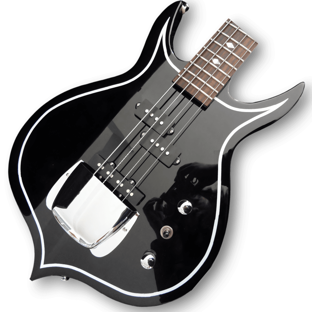 Custom Made Bass Gene Simmons 4 Strings Electric Bass