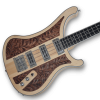 Custom Made 4004LK Style Lemmy Kilmister Neck-Through-Body Checkerboard Binding Electric Bass