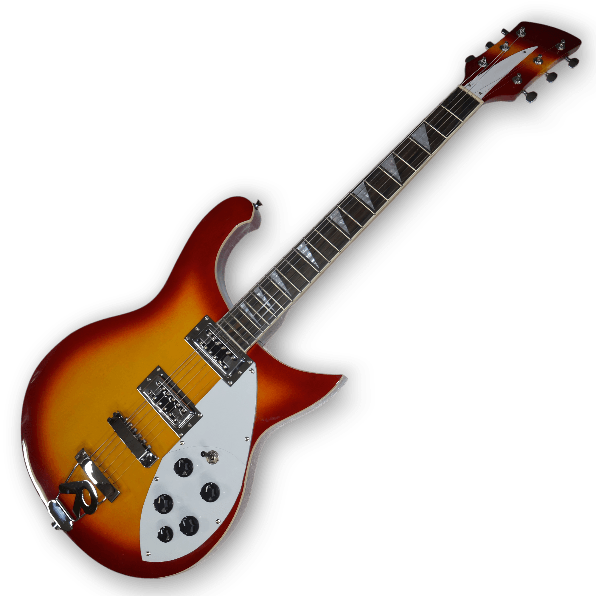 Custom Made Fireglo 620 Style Sunburst 6 Strings Electric Guitar - Image 2