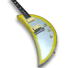 Custom Made Moonsault Style Yellowburst MS-1000 Electric Guitar