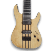 Custom Made 8 Strings Flame Maple Top Banshee Elite Natural Finished Electric Guitar