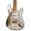 Custom Made Heavy Relic Style Aged White Electric Guitar