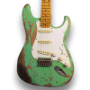 Custom Made Heavy Relic Style Aged Sea Foam Green Electric Guitar