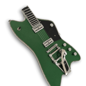 Custom Made Metallic Green Thunderbird Style G6199 6 Strings Electric Guitar