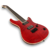 Custom Made Regius 7 Strings Red Flame Maple Top Neck-Through-Body Electric Guitar