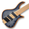 Custom Made Patriot Flame Maple Top 6 Strings Bass Neck-Through-Body Electric Bass