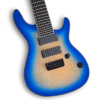 Custom Made Regius 8 Blue Burst Quilted Maple Top Neck-Through-Body Electric Guitar