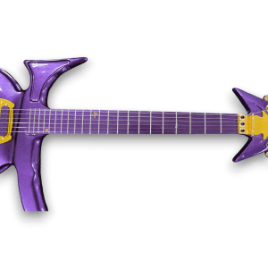 Custom Made Purple Prince Love Electric Guitar - Image 4