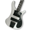 Custom Made 4003 Style White Color Neck-Through-Body Electric Bass