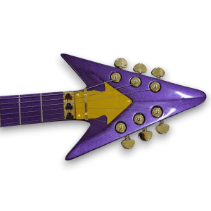 Custom Made Purple Prince Love Electric Guitar - Image 5