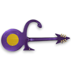 Custom Made Purple Prince Love Electric Guitar - Image 6