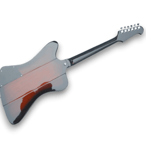 Custom Made Vintage Sunburst Firebird Style Electric Guitar - Image 3